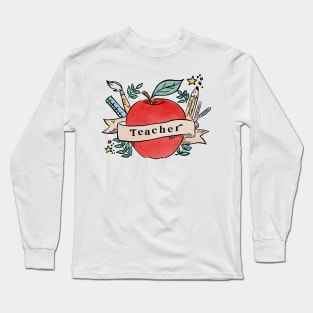 Teacher Shirt Long Sleeve T-Shirt